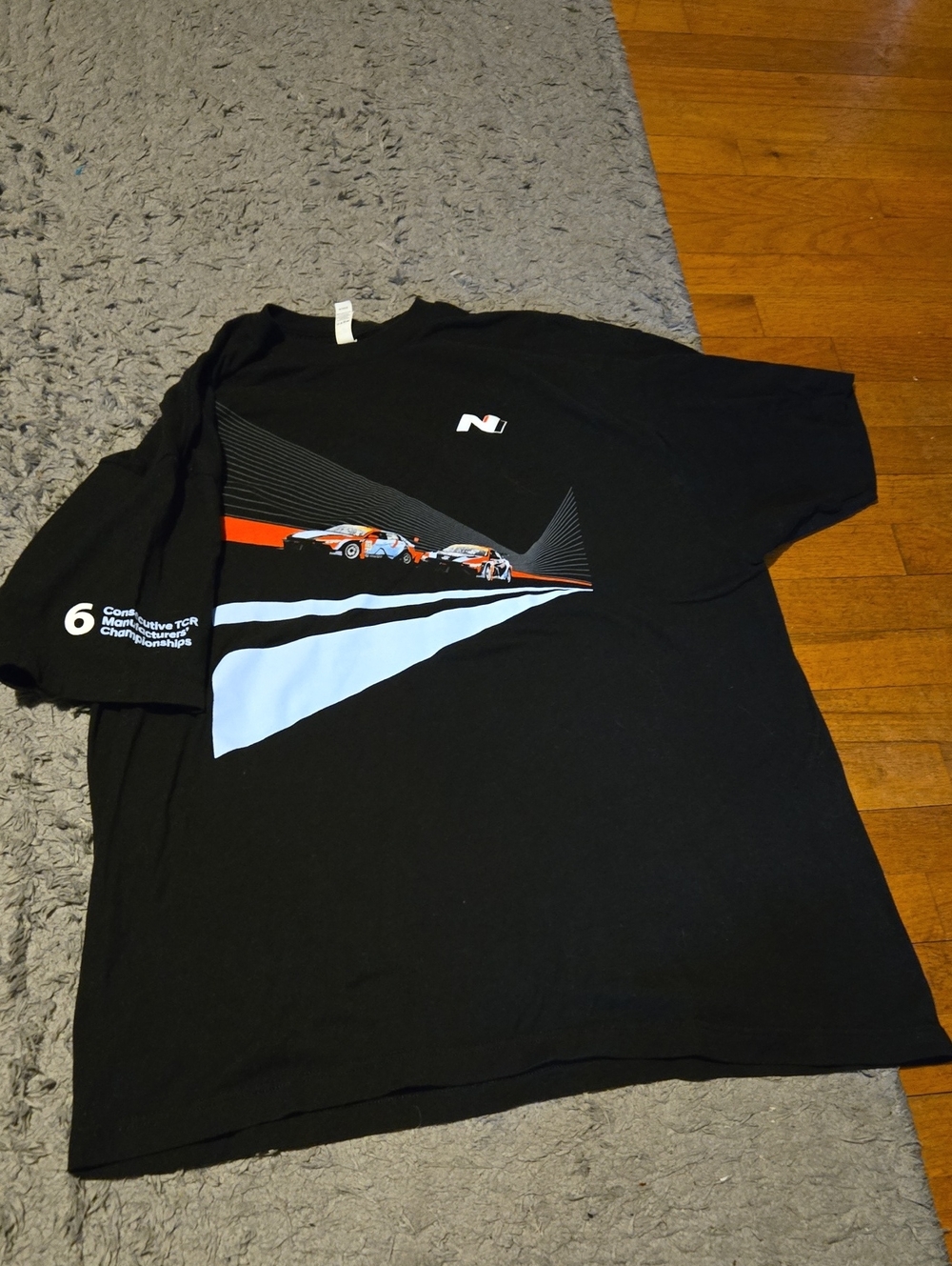 2026 Bryan Herta Autosport Hyundai Elantra N TCR IMSA MPC Black Mens XXL